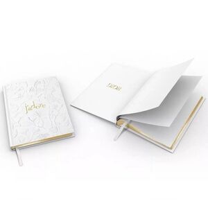Dior J'adore Floral Embossed Notebook Journal Limited Edition Brand New 5" X 7"